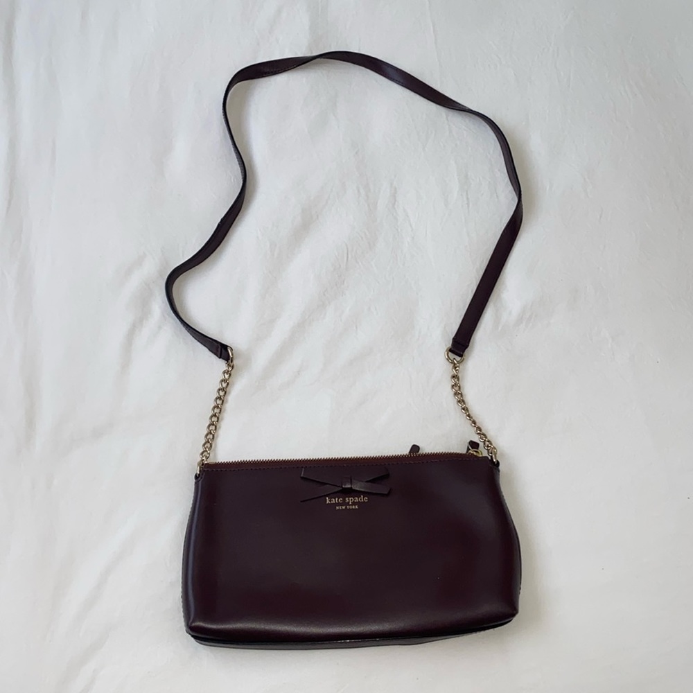 ***KATE SPADE DEEP PURPLE CROSSBODY**